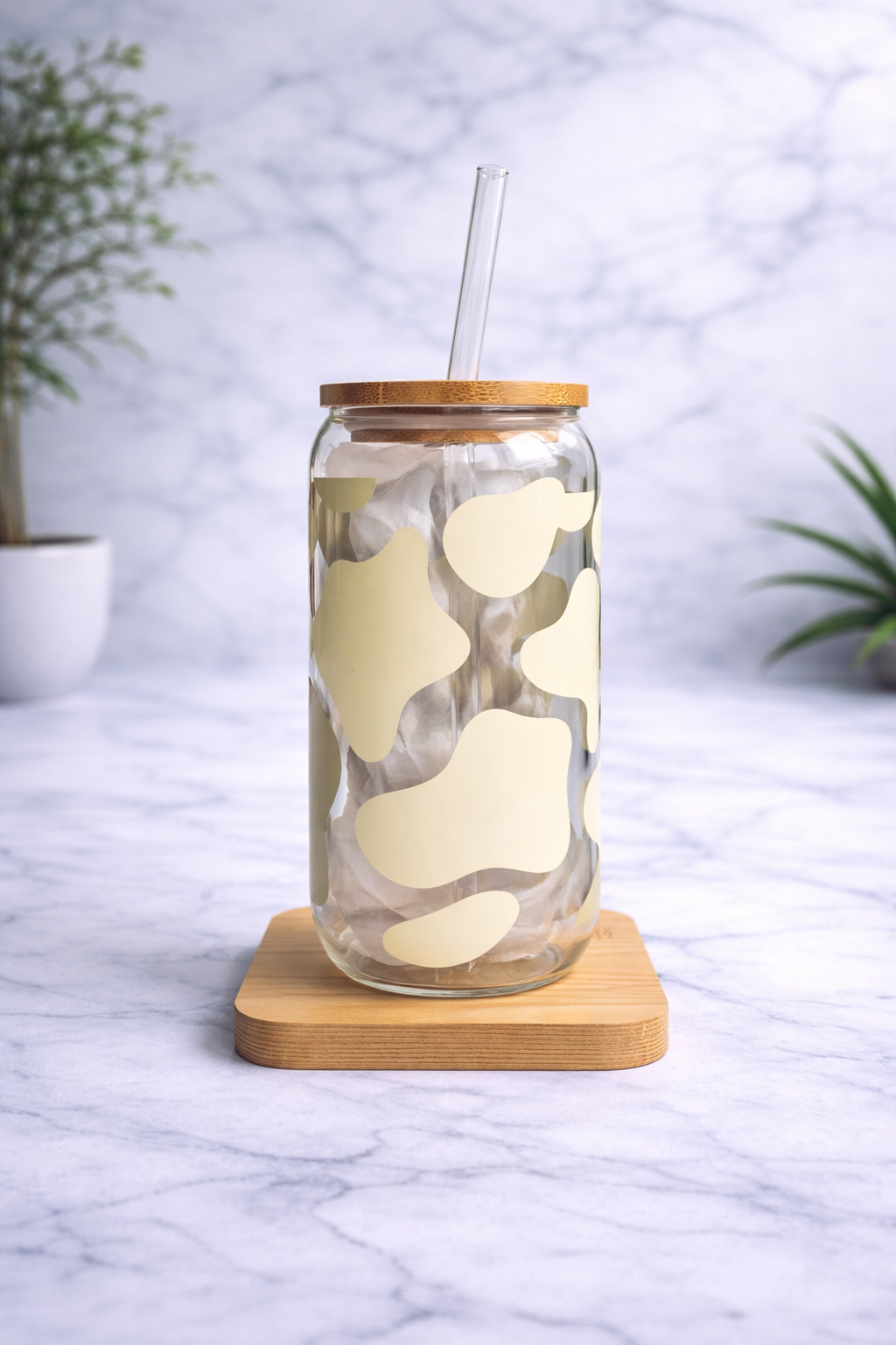 Vaso de vidrio Vaquita