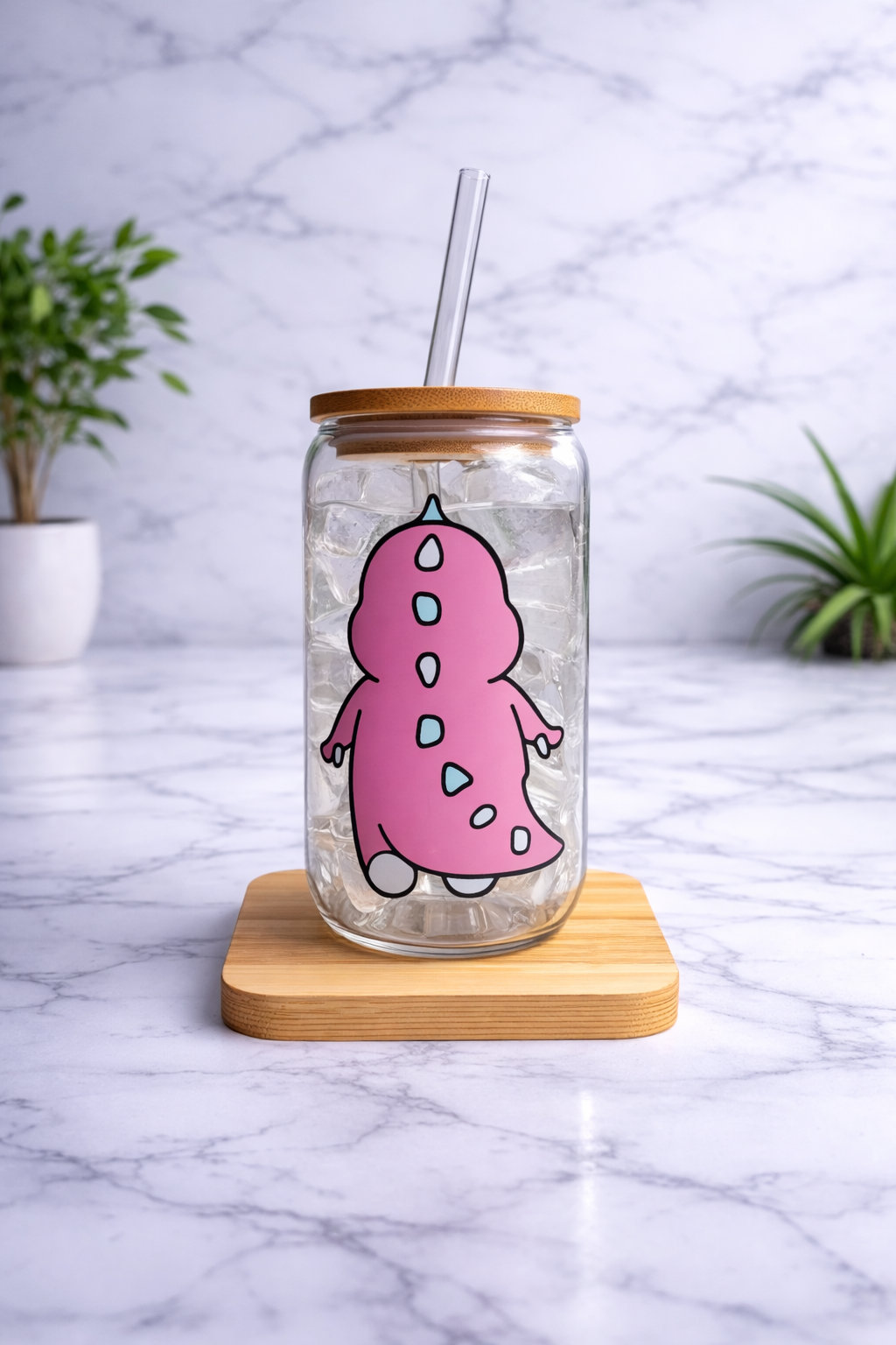 Vaso de vidrio Pareja