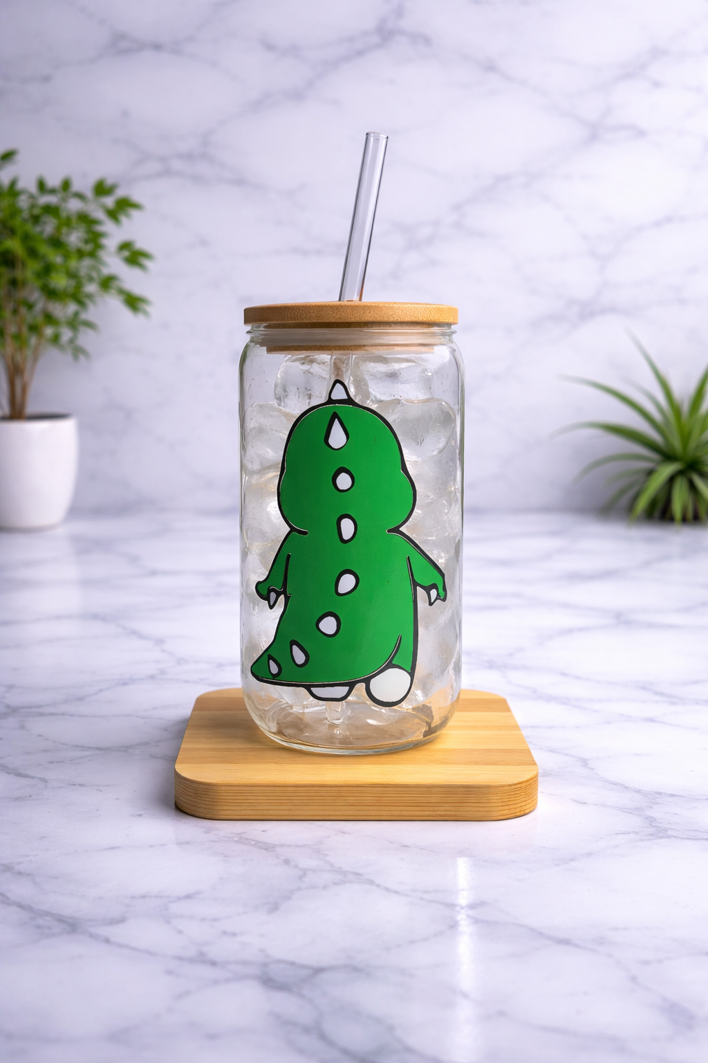 Vaso de vidrio Pareja