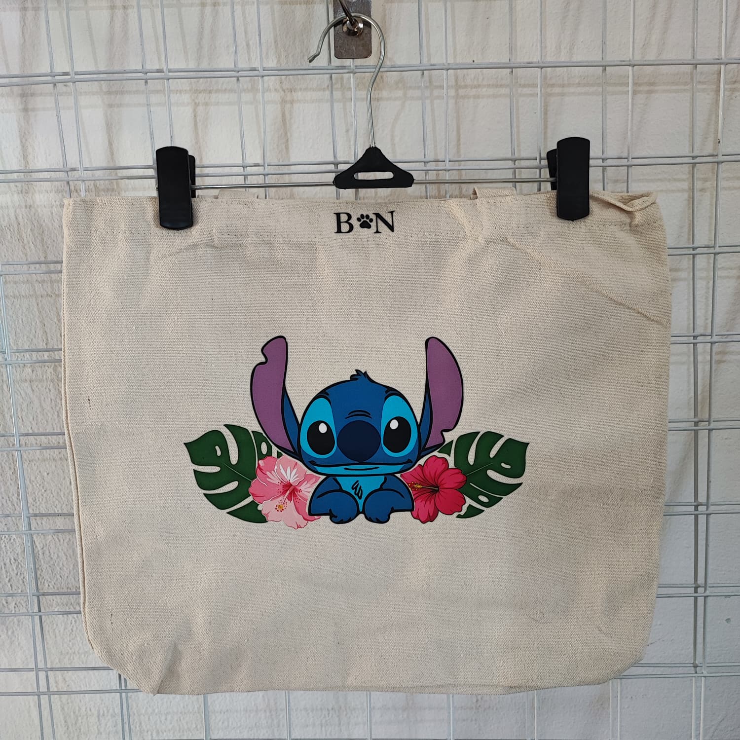 Totebag Stitch Flores