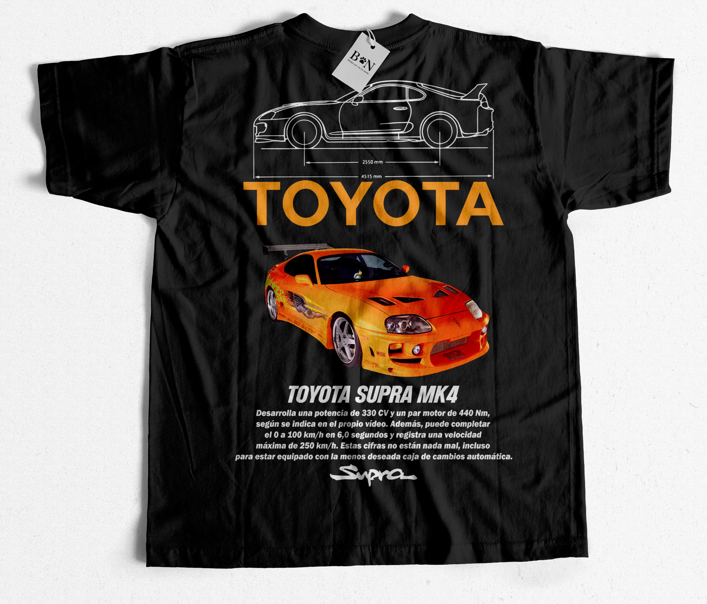 Remera Toyota Supra